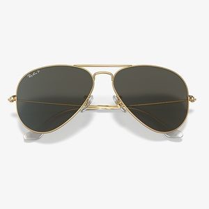 RAY-BAN POLARIZED Aviator Classic Sunglasses